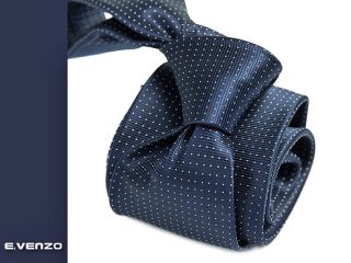 Krawat jedwabny Venzo 604